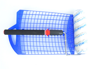 9 дюймов Синих широко применимая rollersTrays Краски телескопического стержня сетка